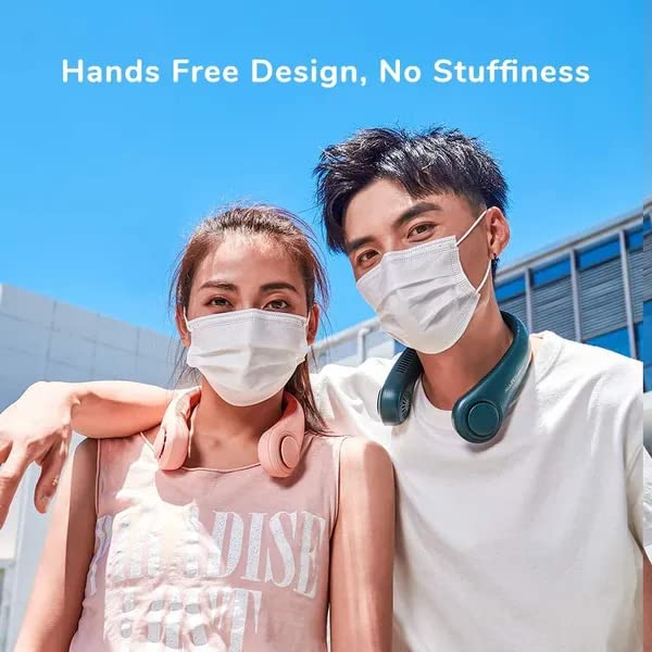Portable Bladeless Hanging Rechargeable Neck Fan