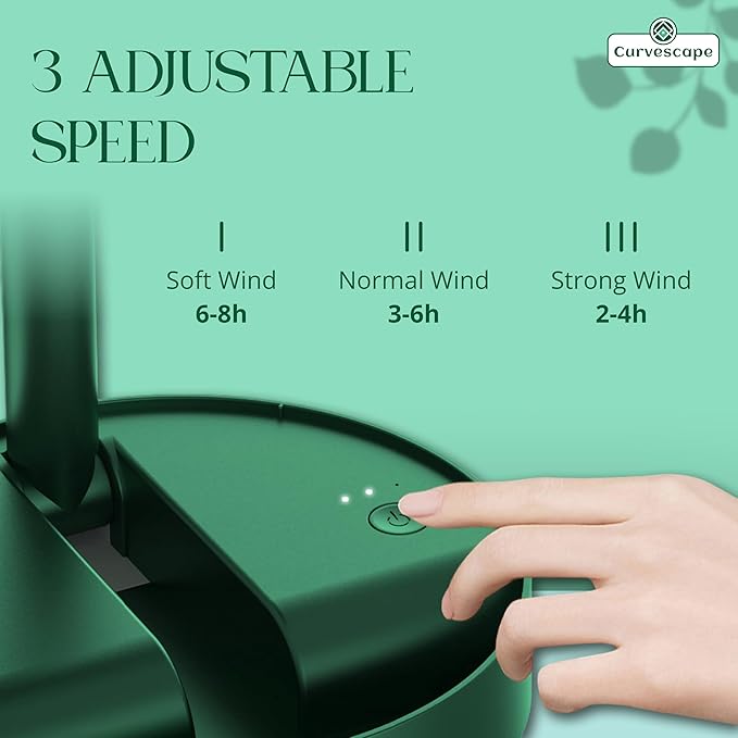 Powerful Rechargeable Table Fan