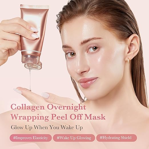 Collagen Night Wrapping Peel Off Mask Pack of 2